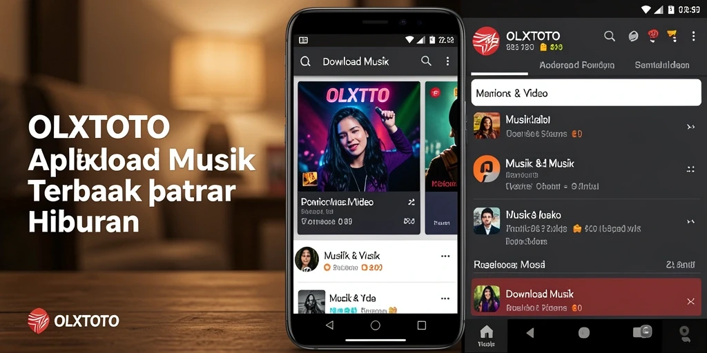 Tampilan antarmuka aplikasi OLXTOTO untuk Download Musik yang intuitif.