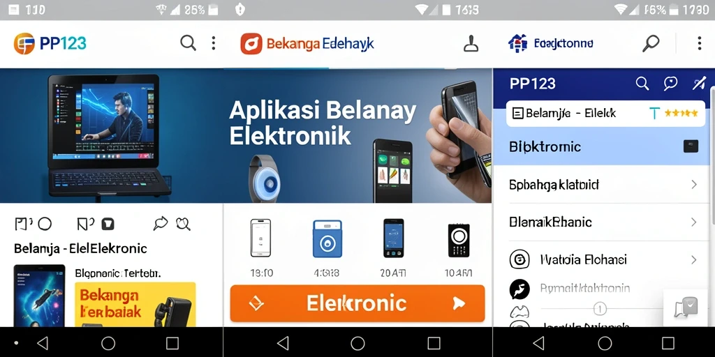 Tampilan antarmuka pengguna PP123 yang modern dan intuitif.