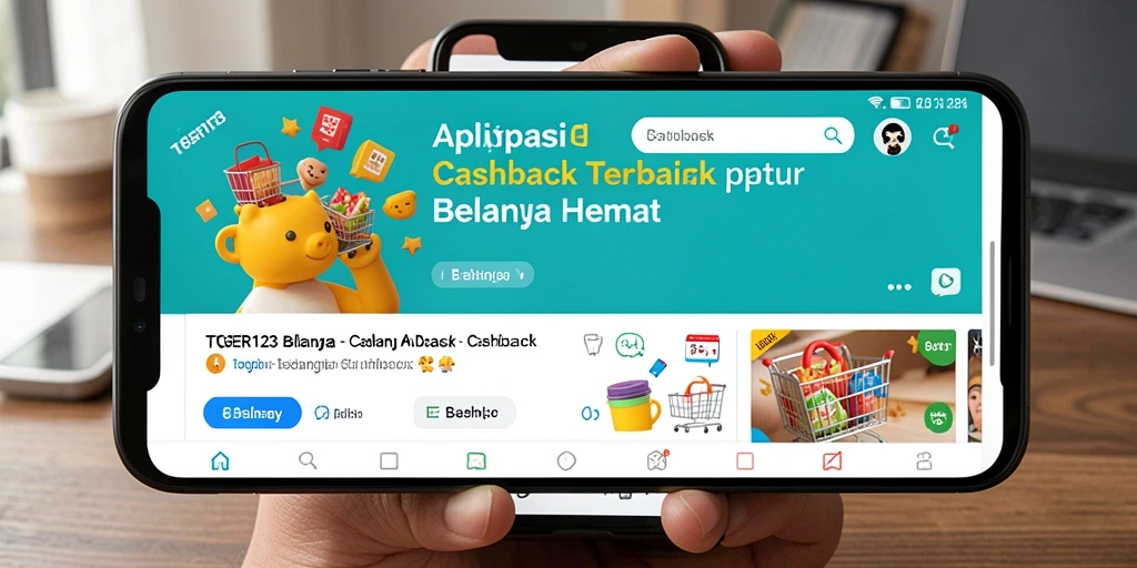 Antarmuka TGER123 yang sederhana dan intuitif untuk Cashback.
